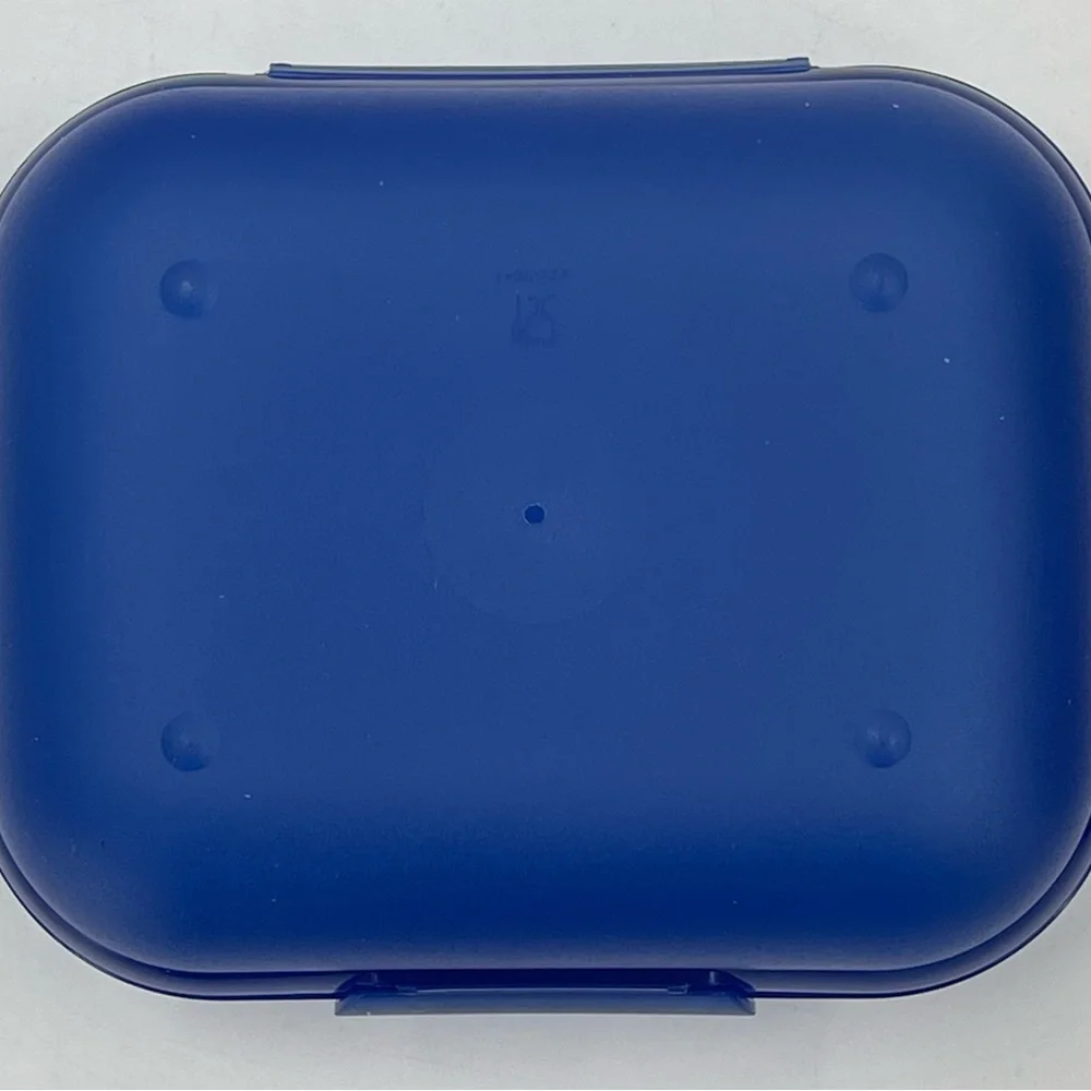 Tupperware Packables 4 Pc. Set Purple Oyster Travel Craft Sewing‎ Rare New HTF